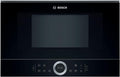 Bosch BFL634GB1 Serie 8 Einbau-Mikrowelle, 38 x 60 cm, 900 W, Türanschlag Links, AutoPilot 7 7 Automatikprogramme, Reinigungsunterstützung, TFT-Touchdisplay, LED-Beleuchtung gleichmäßige Ausleuchtung