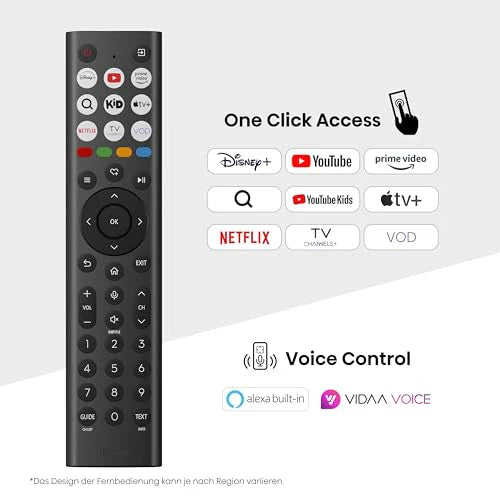 Hisense 43E7Q Fehrnseher, 43 Zoll, 4K UHD QLED, Smart TV, Game Mode Plus, Filmaker Mode, Dolby Vision Atmos, HDR10, HLG, HDR Immersive, AI 4K Upscaler, Dolby MS12, DTS X, Sprachsteuerung [2025]