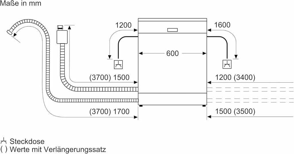 Siemens SN63EX14VE, iQ300 Smarter Geschirrspüler, Vollintegrierte Spülmaschine mit Besteckschublade, 60 cm, Auto Türöffnung dank autoOpen dry, Besonders leise durch iQdrive-Motor, infoLight aquaStop