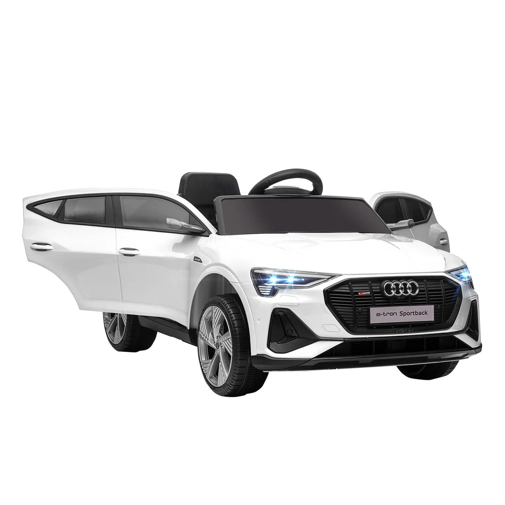 HOMCOM Audi E-tron Kinderauto 12V mit Fernbedienung