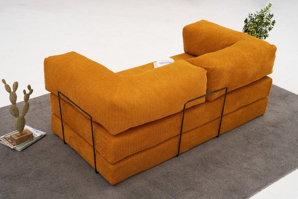 Comfort 3er Sofa - Orange