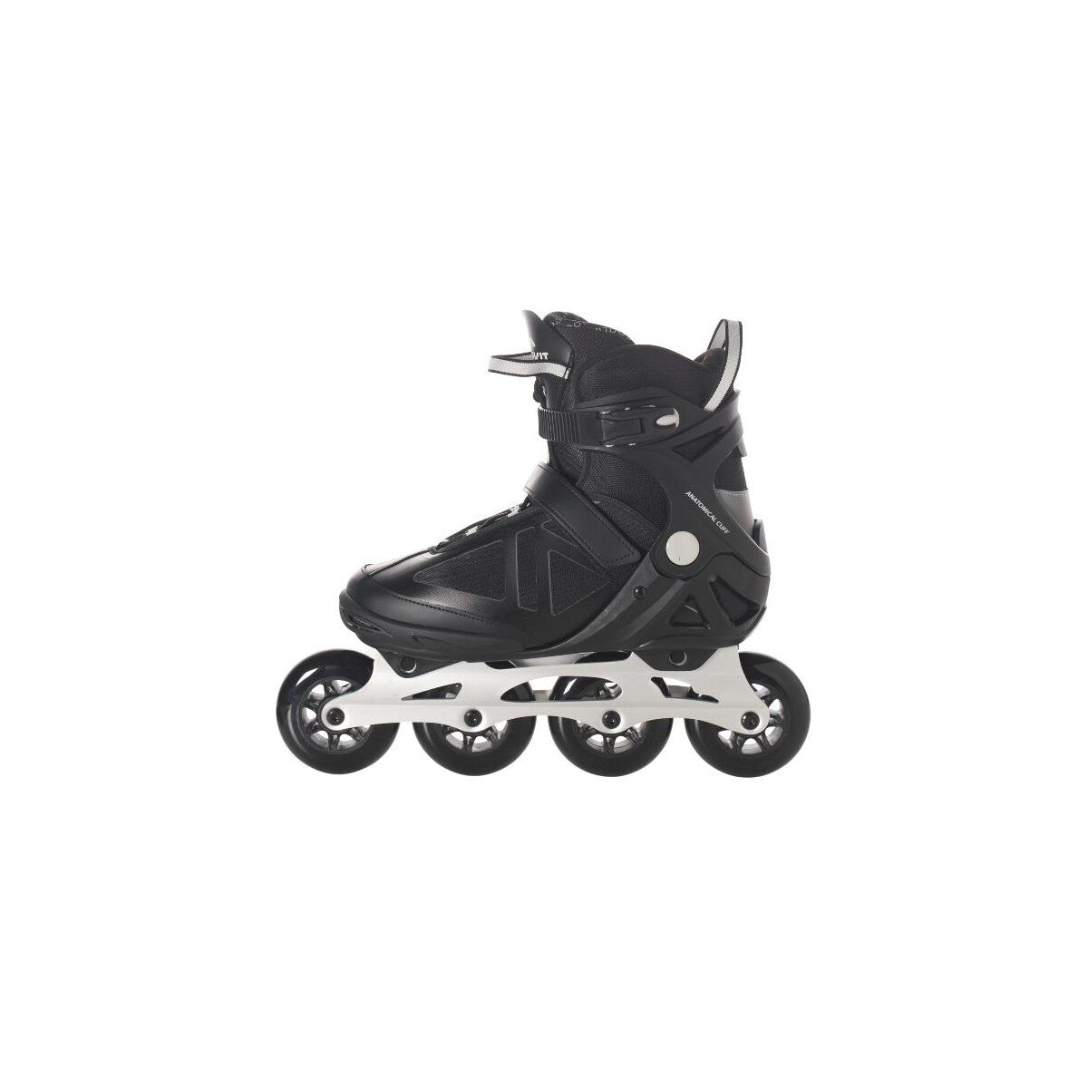 CRIVIT Damen-Inlineskates, Softboot, 38, schwarz - B-Ware neuwertig