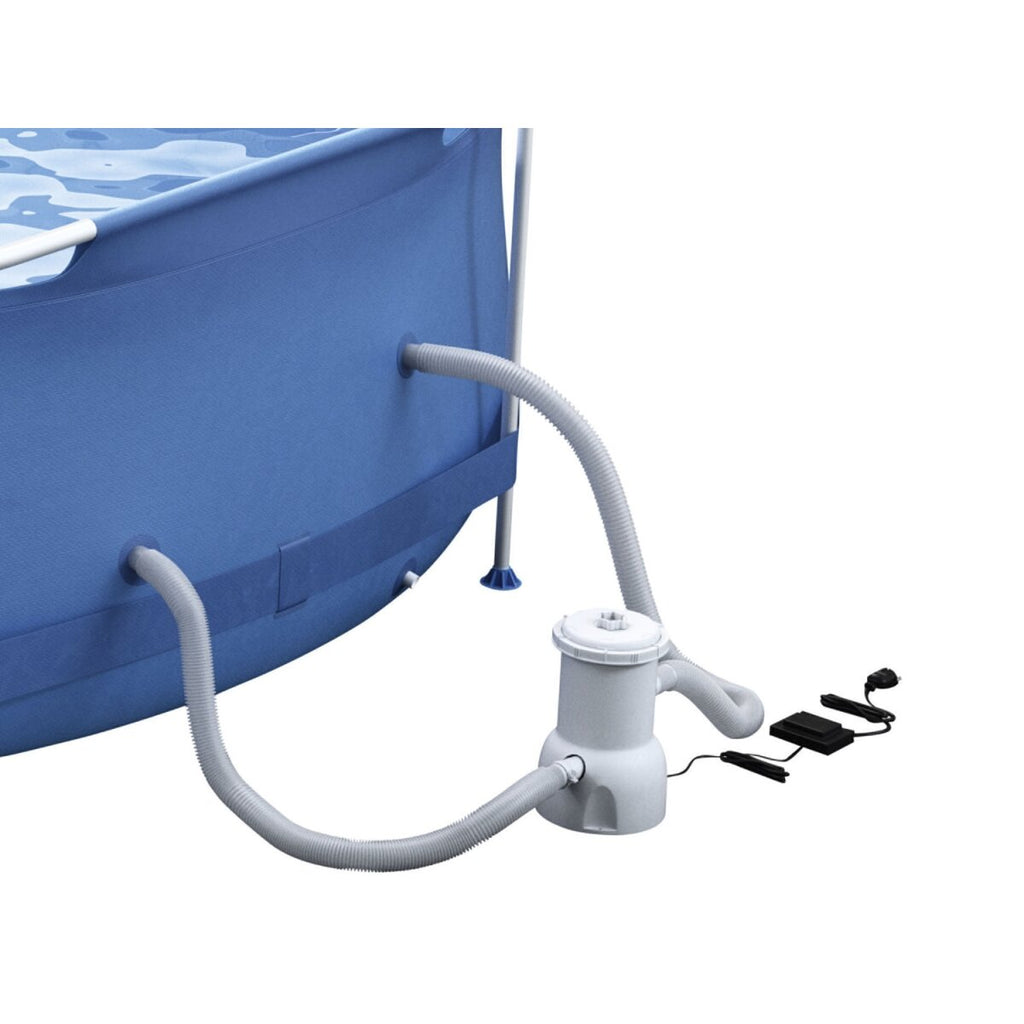 LIVARNO home Metal-Frame-Pool, Ø 300 x H 76 cm - B-Ware neuwertig