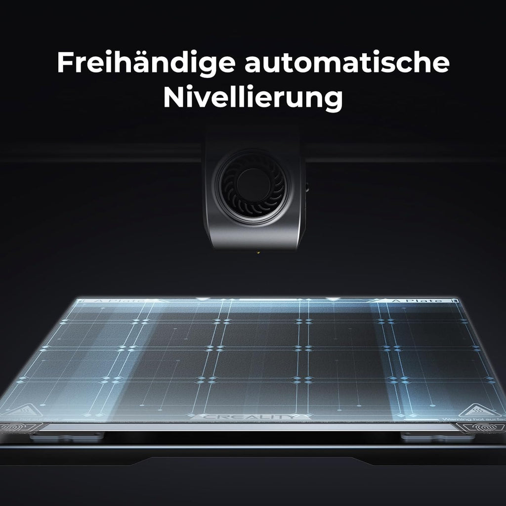 Creality K2 Plus Combo 3D-Drucker, 16-Farben Multimaterial-Druck, 350³mm XXL-Bauraum, Servo-Direktantrieb, Dual-KI-Kameras, Ultra-Leise