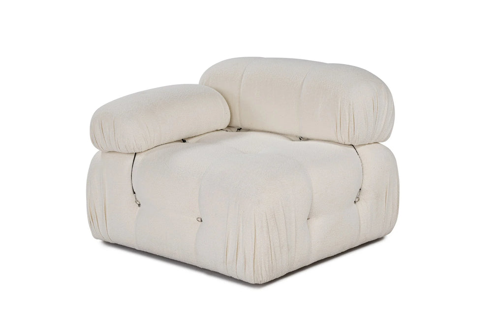 Bubble L1 Modulares Sofa - Weiss