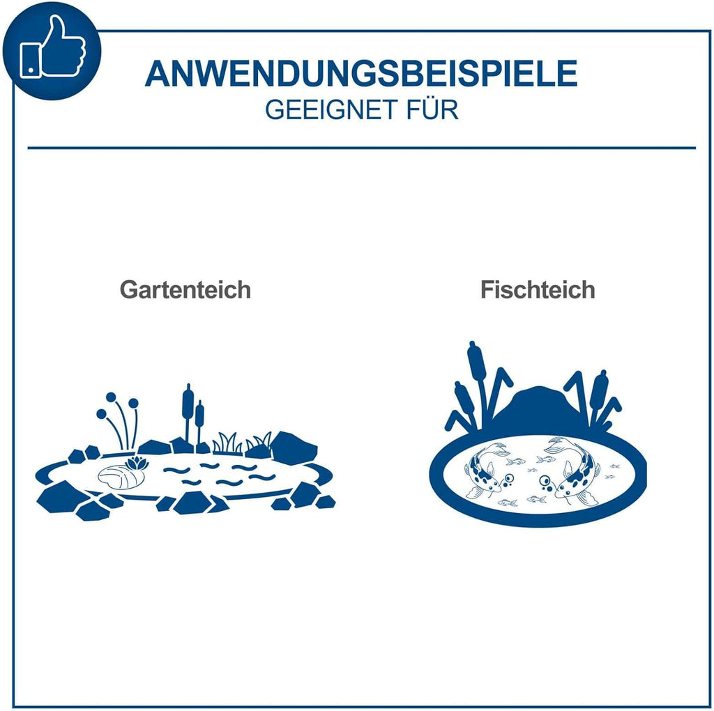 Scheppach Teichdruckfilter Komplettset PFS8000 | für Teiche bis 8000 Liter | Fördermenge 4000 L/h | 11 W UV-C Klärer mit Spin Clean | int. Schmutzanzeige | 9,5L Tank | Teichfilter Druckteichfilter
