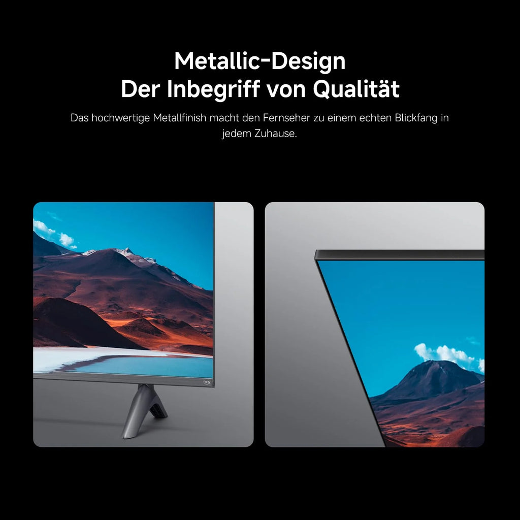Xiaomi TV F 32, 32 Zoll (81 cm), HD, Smart TV, Fire OS7, Triple Tuner DVB-C/S/S2/T/T2, Dolby Audio™, DTS Virtual:X, DTS-HD, Sprachsteuerung mit Alexa, Kompatibel mit Apple AirPlay