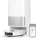 dreame L10s Pro Ultra Heat Roboter Staubsauger mit Automatische Moppreinigung mit heiem Wasser, Moppverlngerung, 7.000 Pa Saugkraft, Doppelte Mopp- und Bodenreinigung, Teppicherkennung