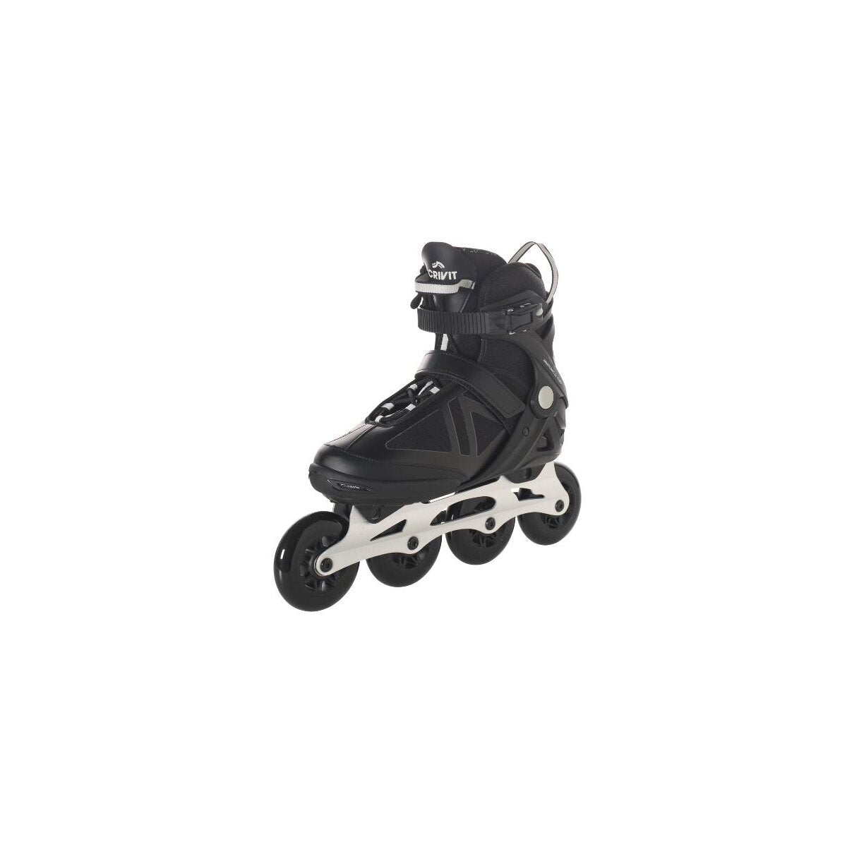 CRIVIT Damen-Inlineskates, Softboot, 38, schwarz - B-Ware neuwertig