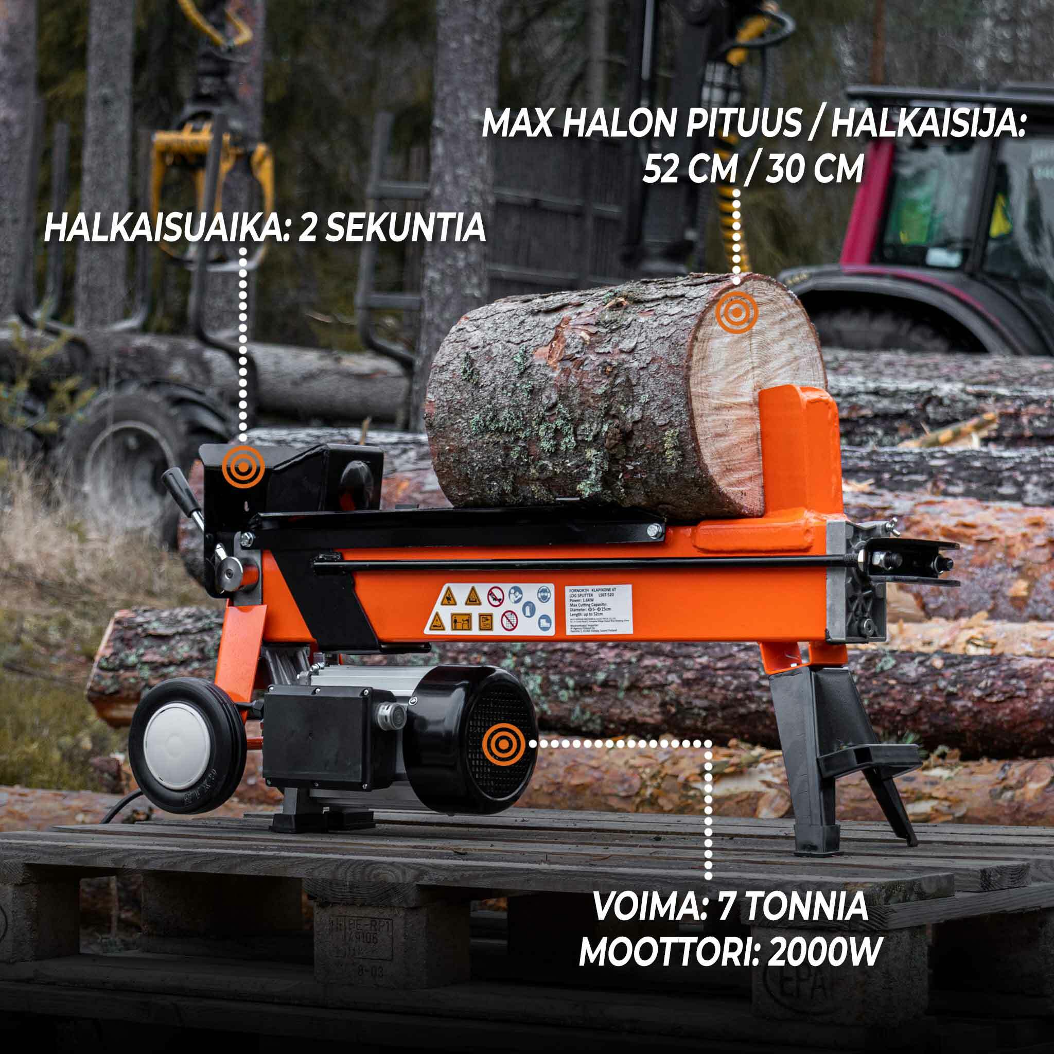 Fornorth Holzspalter 7T