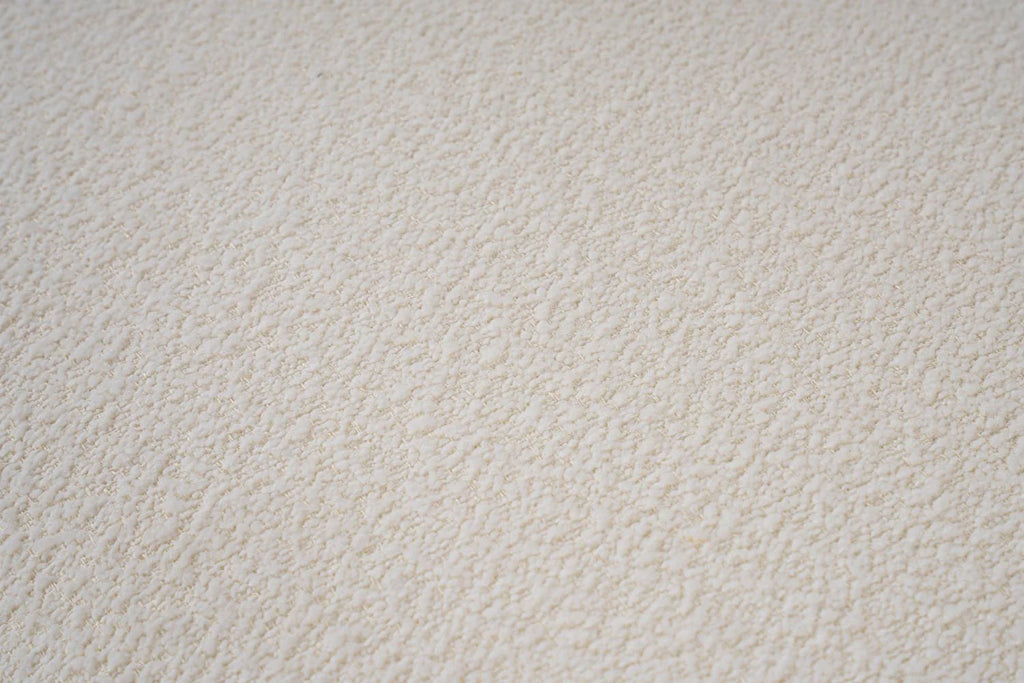 Bubble Beige L1 Ecksofa - Weiss