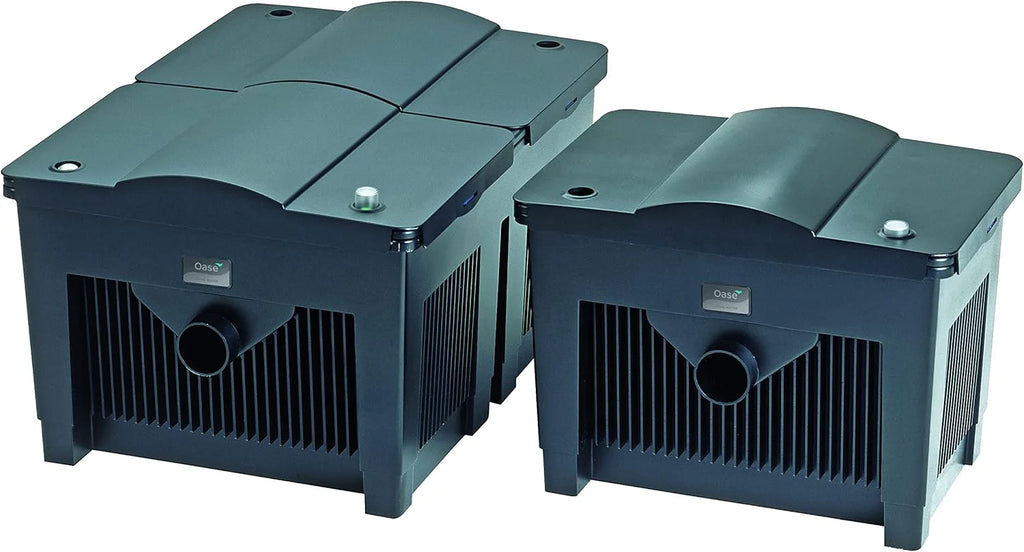 OASE 51096 Filter und Bachlaufpumpe AquaMax Eco Classic 5500, 5300 l/h Förderleistung, energiesparende Bachlaufpumpe, Teichpumpe, Filter, Pumpe, Bachlauf, Dunkelgrau