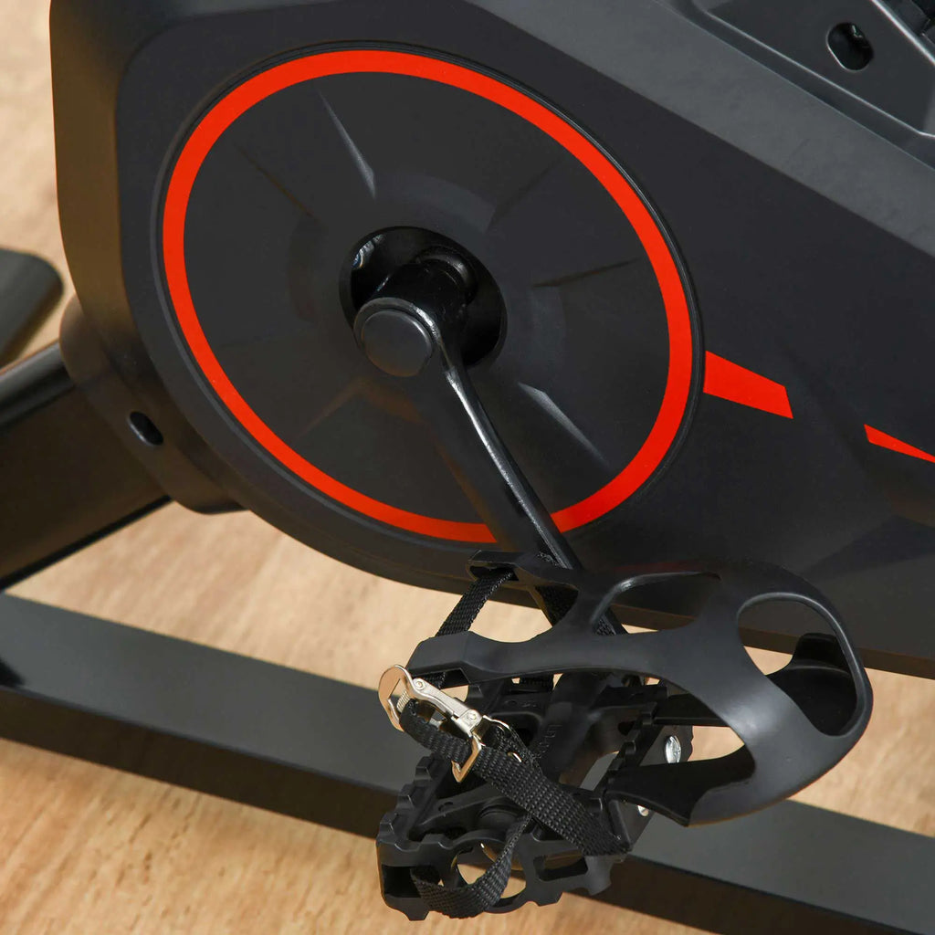 HOMCOM Fahrradtrainer Heimtrainer LCD-Display höhenverstellbar
