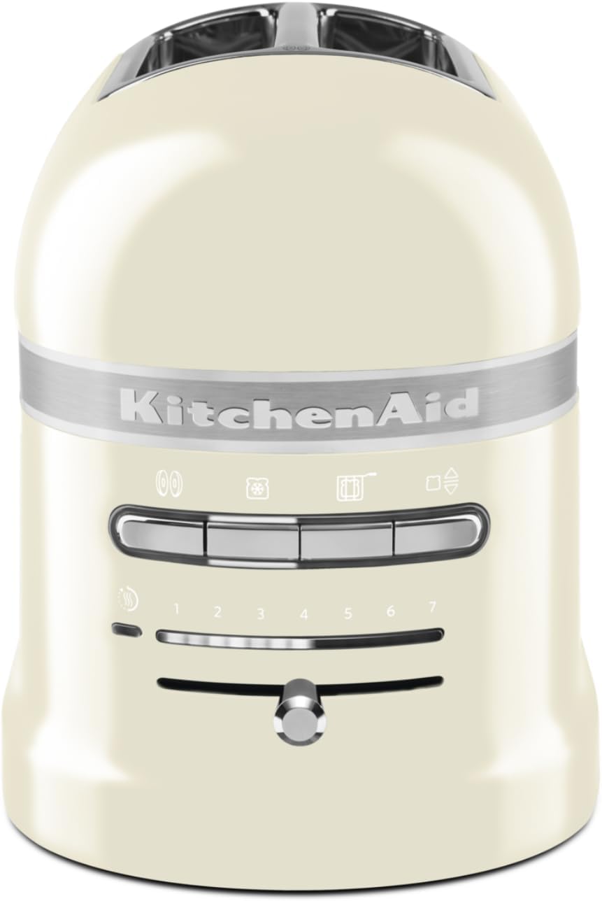 KitchenAid Toaster für 2 Scheiben mit Sandwich-Zange | Artisan | Retro Toast Machine | Verschiedene Funktionen und Bräunungsstufen | Grün