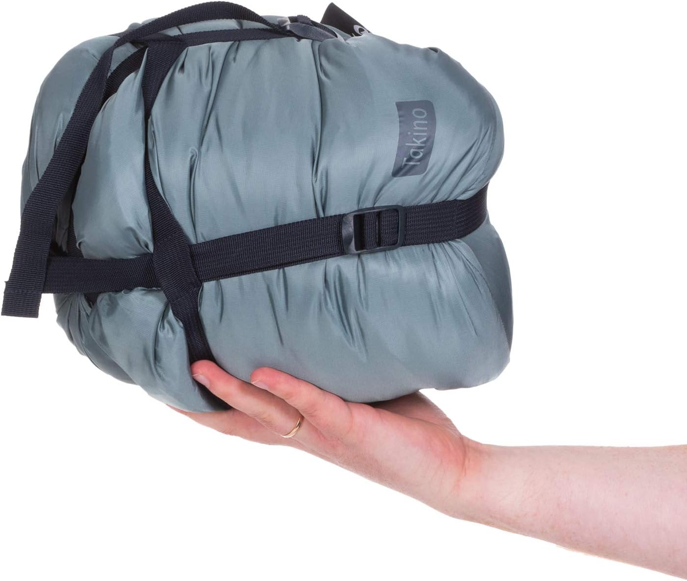 qeedo Takino Daunenschlafsack, Winterschlafsack (Gr. M & L) warm, klein & leicht