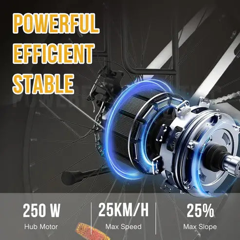 Evercross EK8S E-Bike – 250W, 26-Zoll, 12Ah Akku, bis 90 km Reichweite