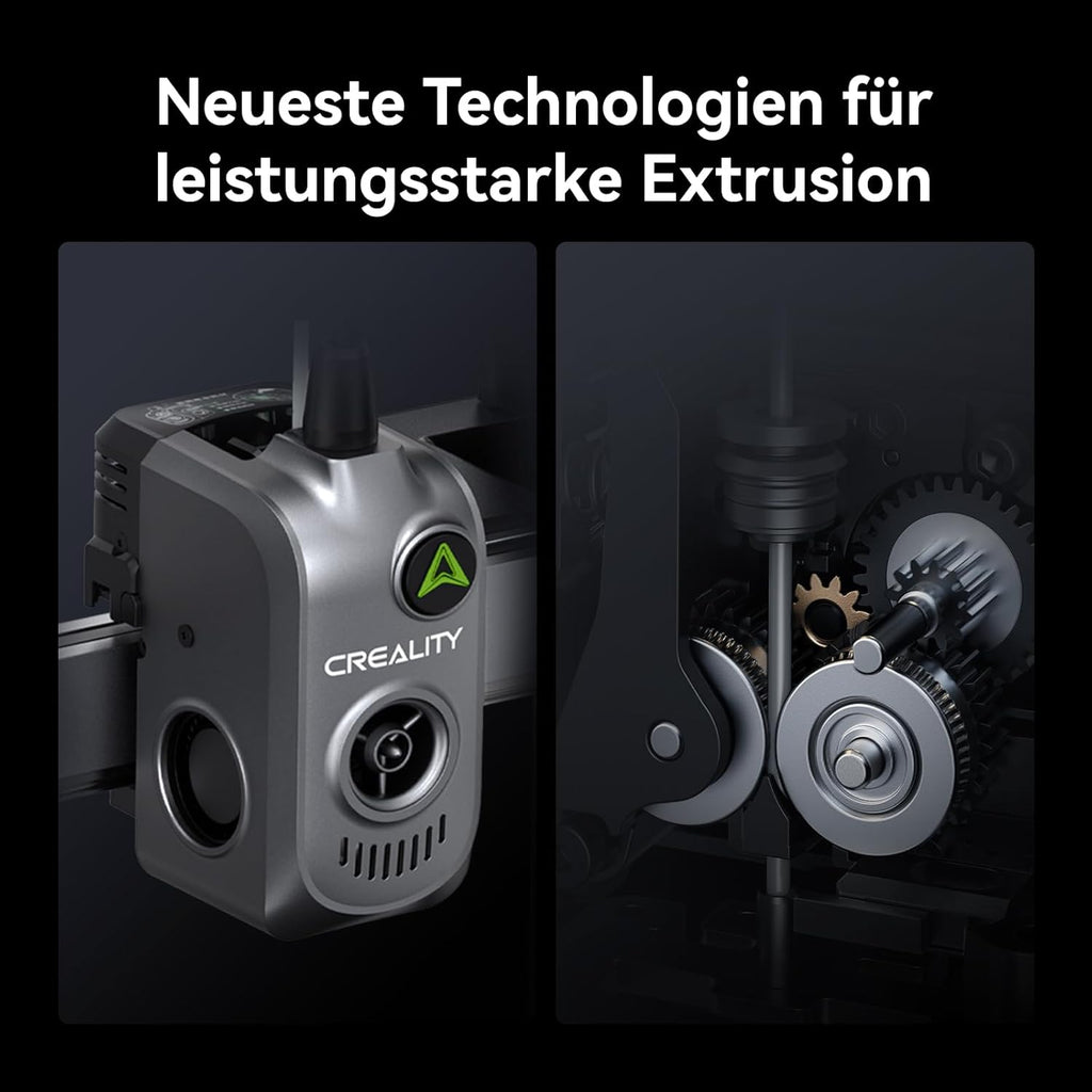 Creality K2 Plus Combo 3D-Drucker, 16-Farben Multimaterial-Druck, 350³mm XXL-Bauraum, Servo-Direktantrieb, Dual-KI-Kameras, Ultra-Leise