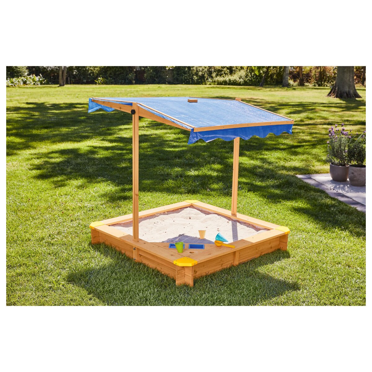 Playtive Holzsandkasten, mit Dach und Eisdiele - B-Ware sonstiges